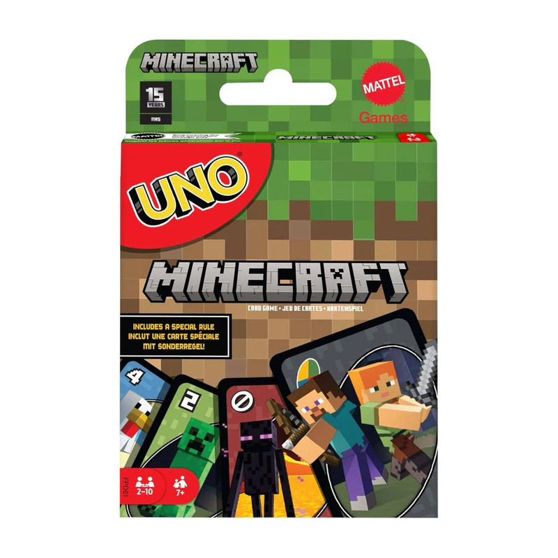 Minecraft UNO Card Game - ألعاب
